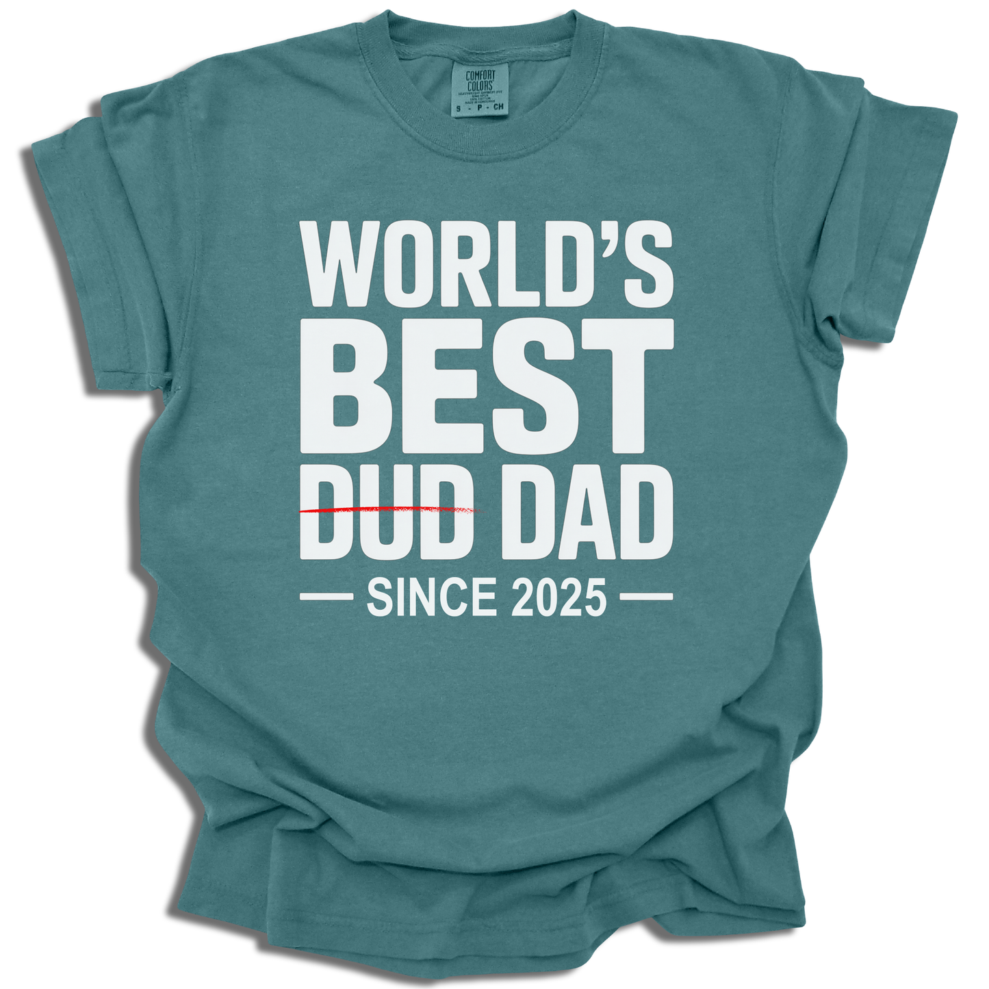 Customizable World's Best Dad T-Shirt - Personalized Father’s Day Gift - c309a25
