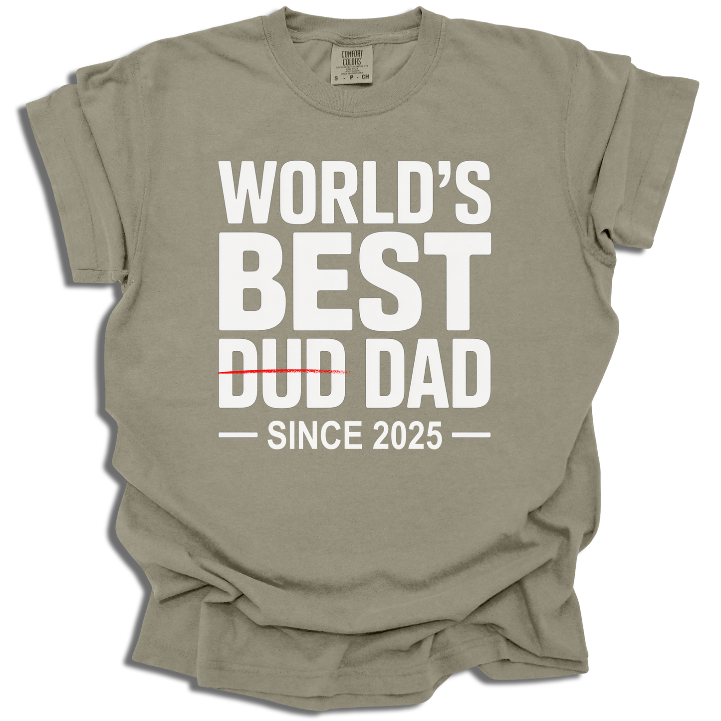 Customizable World's Best Dad T-Shirt - Personalized Father’s Day Gift - c309a25