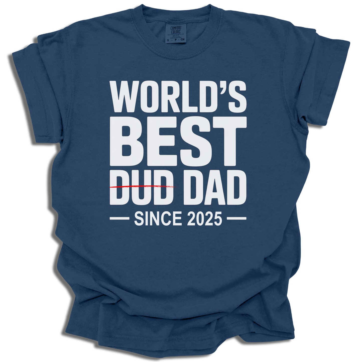 Customizable World's Best Dad T-Shirt - Personalized Father’s Day Gift - c309a25