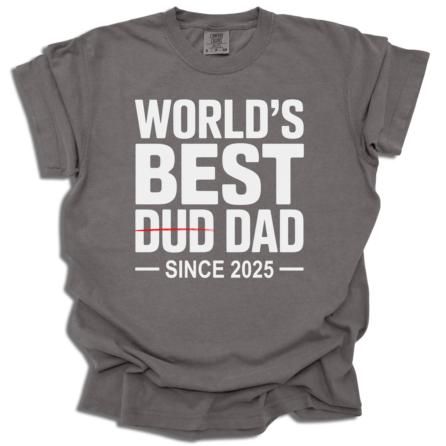 Customizable World's Best Dad T-Shirt - Personalized Father’s Day Gift - c309a25