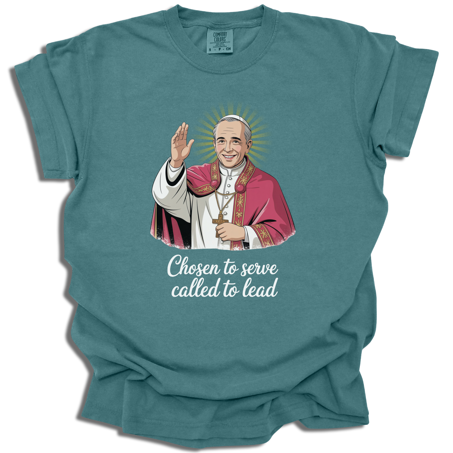 Chosen to Serve Called to Lead T-Shirt - Religious Gift - c314a25
