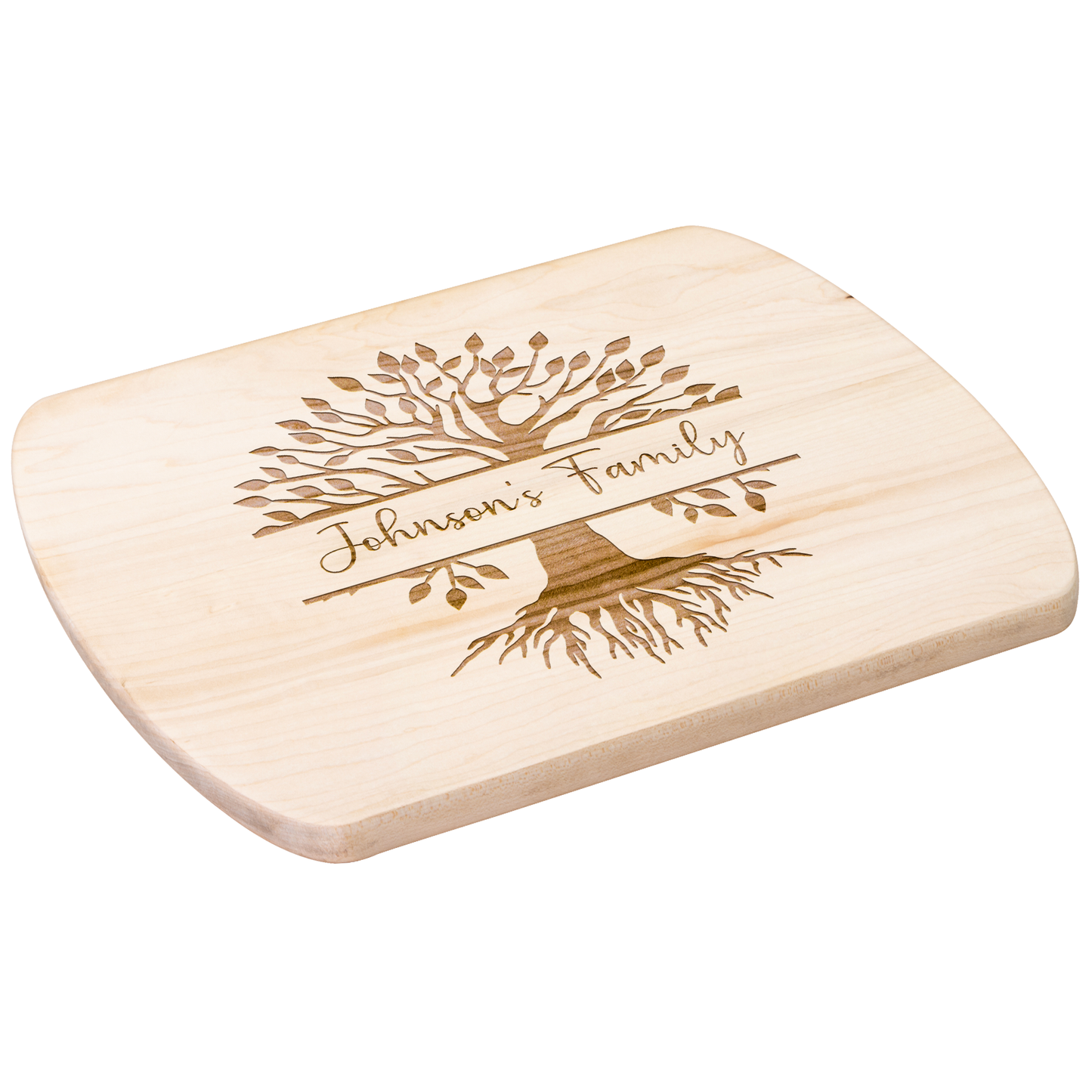 Custom Family Tree Name Engraved Cutting Board - c419a25