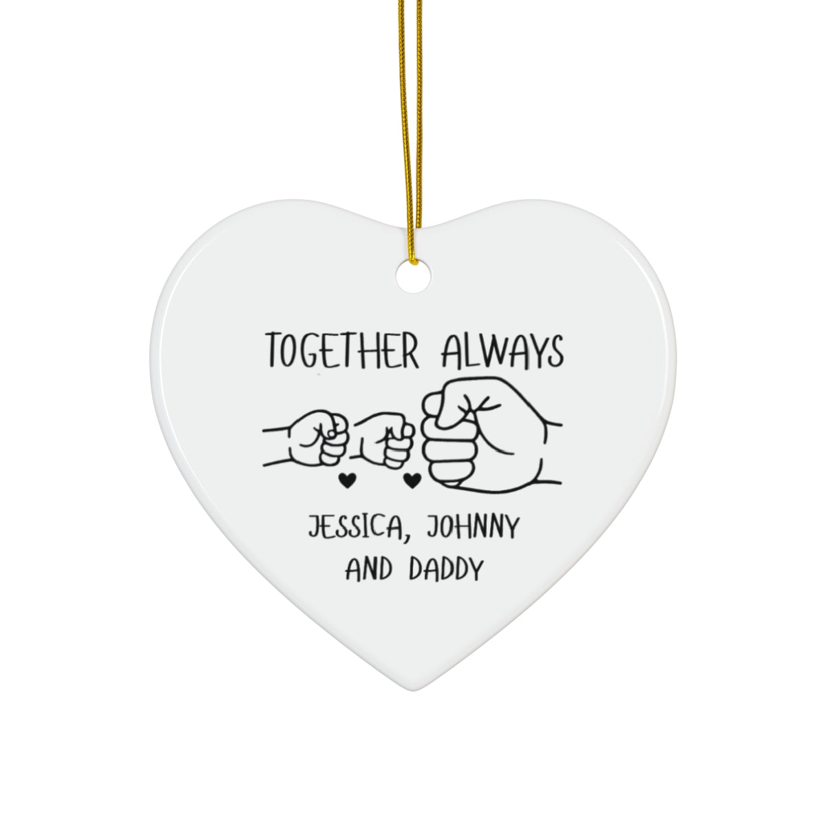 Together Always Ornament - Timeless Keepsake for Couples - c263a25