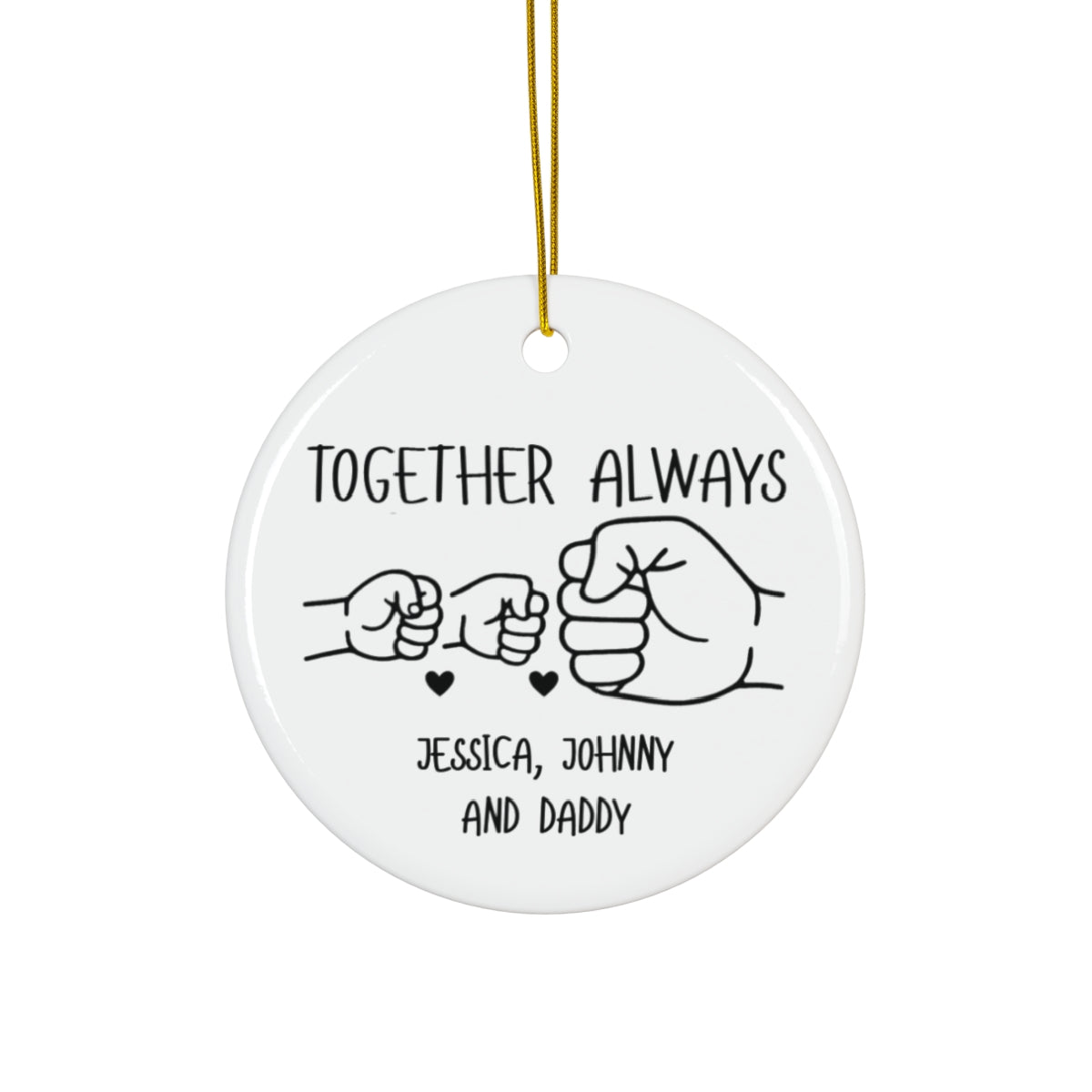 Together Always Ornament - Timeless Keepsake for Couples - c263a25