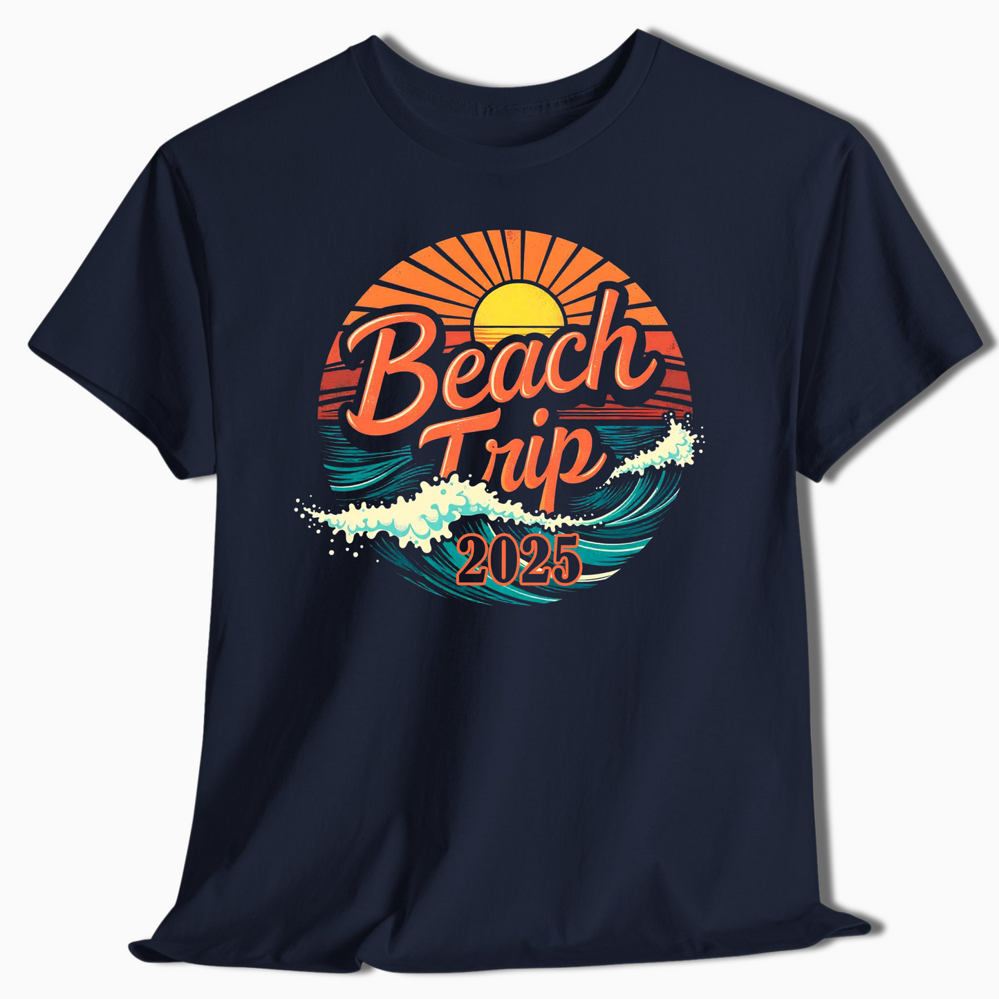 Beach Trip 2025 T-Shirt - Matching Friends Vacation Outfit - c364a25
