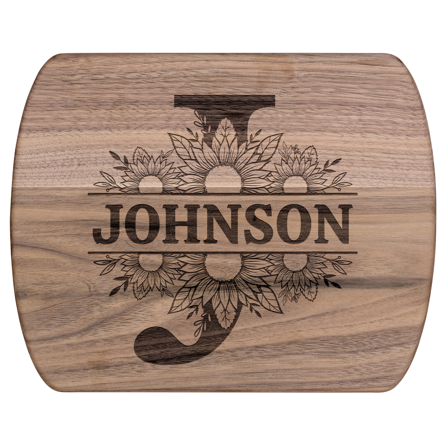 Custom Sunflower Monogram Cutting Board - c396a25