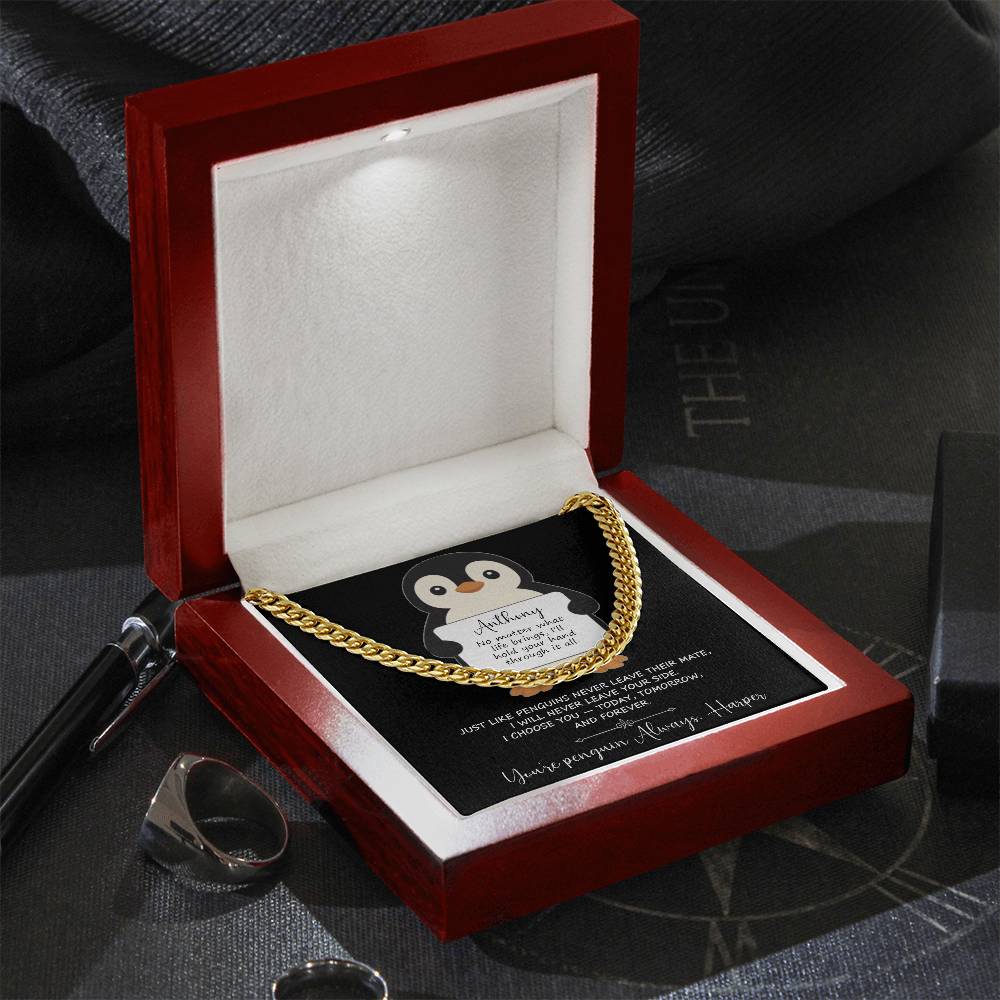 You’re My Penguin Necklace Gift for Him - c545a25