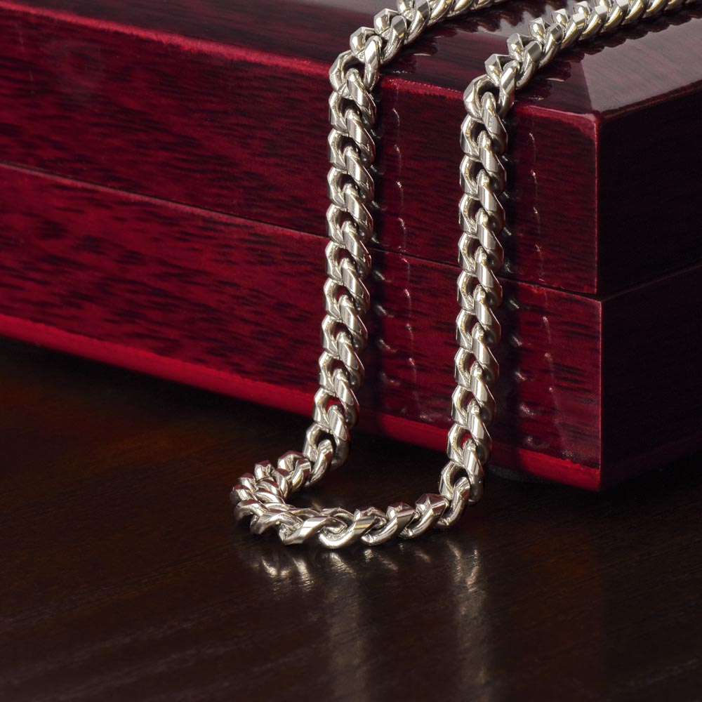 Promise Necklace For Him With Custom Message - c469a25