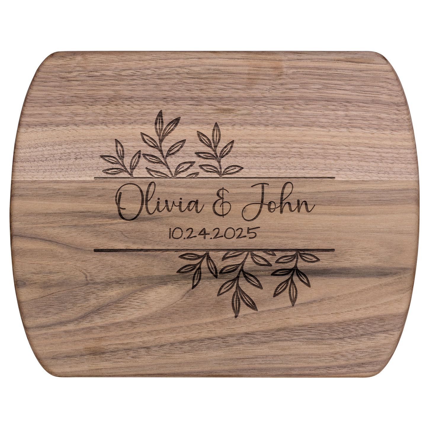 Custom Couple Name Cutting Board - Wedding or Anniversary Gift - c460a25