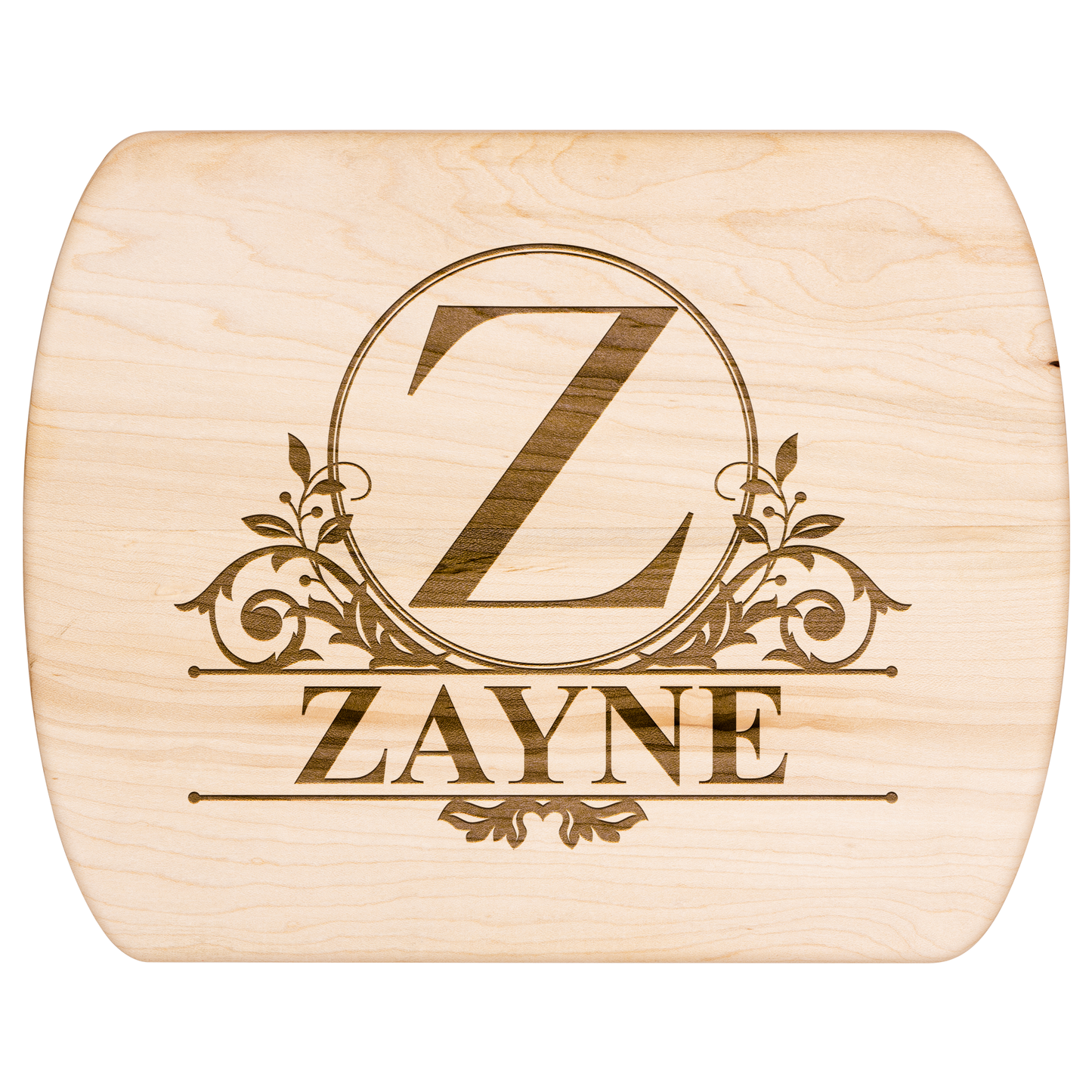 Engraved Initial & Name Cutting Board - c434a25
