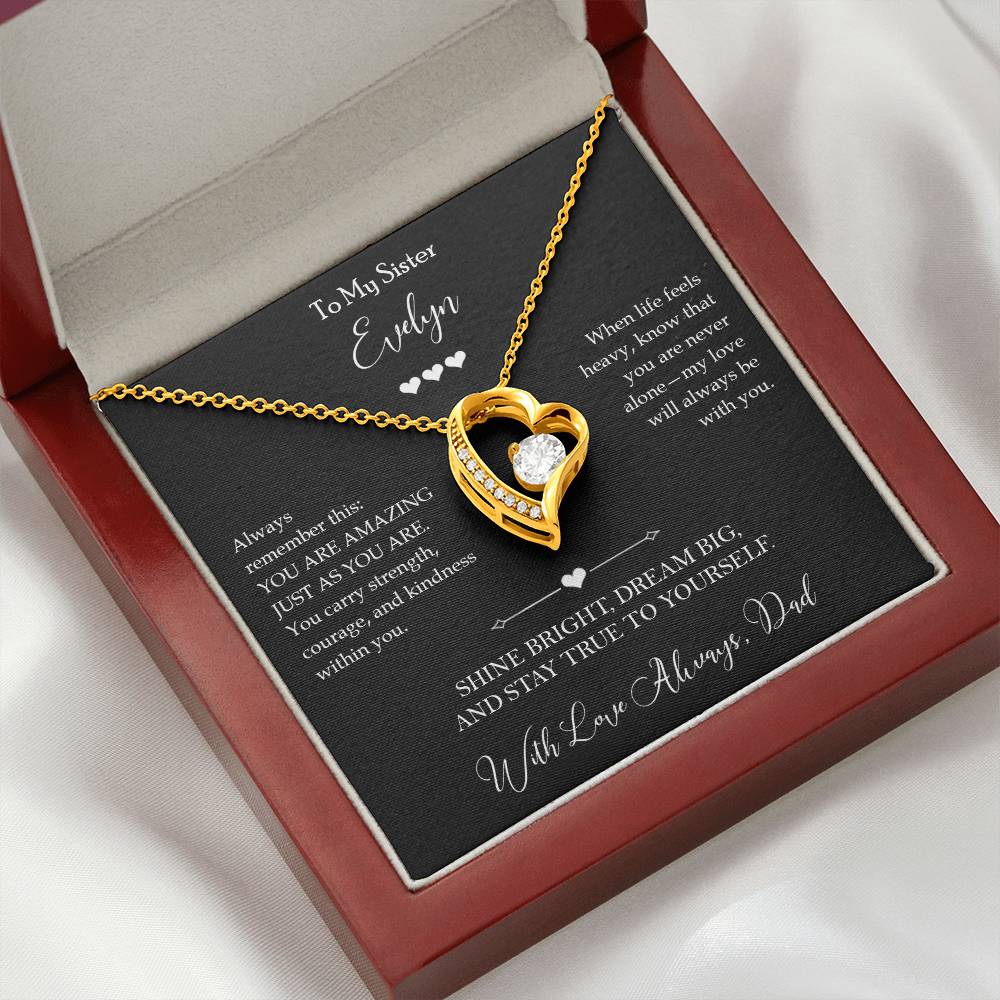 To My Sister - You Are Never Alone, You Are Deeply Loved - c569a25