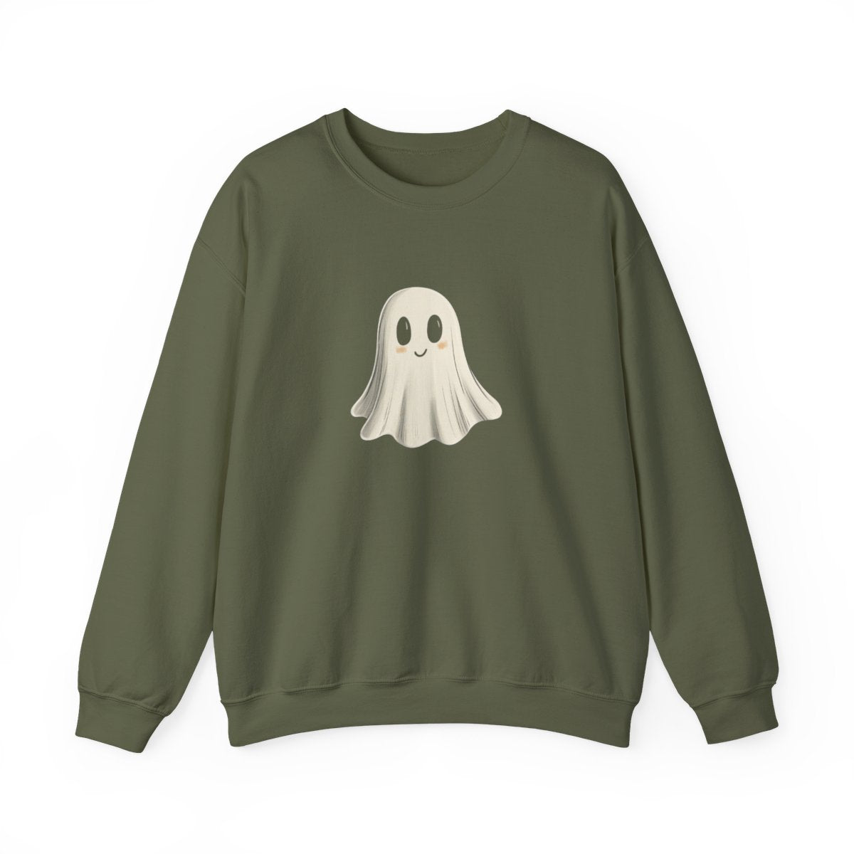 Simple & Cute Ghost Sweatshirt - Spooky Season Must-Have - c496a25