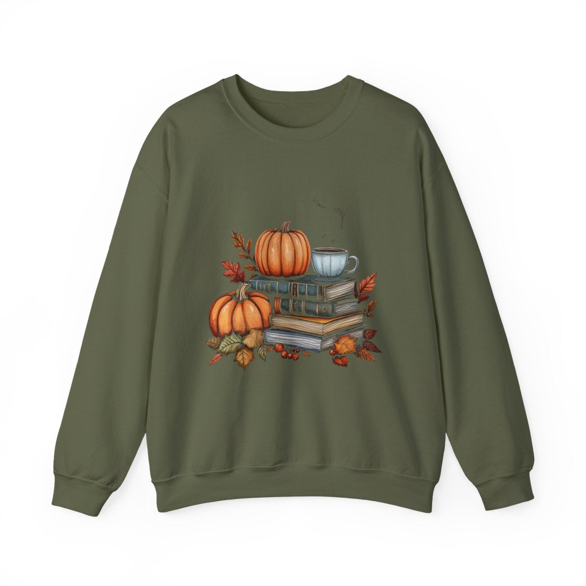 Pumpkin Spice & Books Sweatshirt - Fall Aesthetic Vibes - c465a25