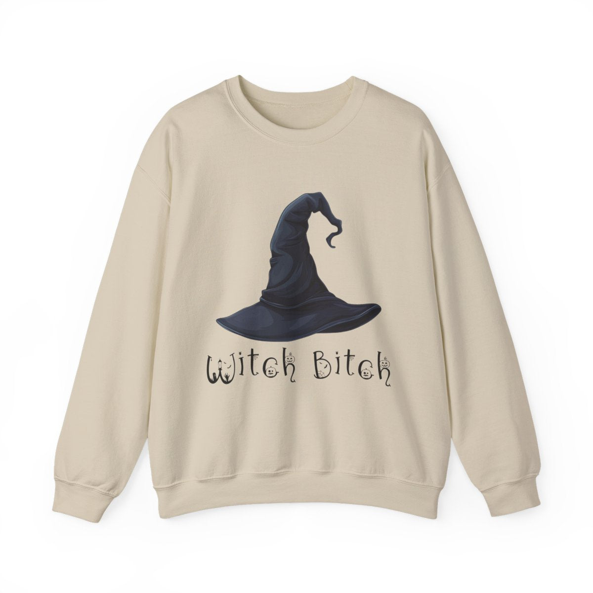 Witch Bitch Sweatshirt - Spooky & Sassy Halloween Vibes - c462a25