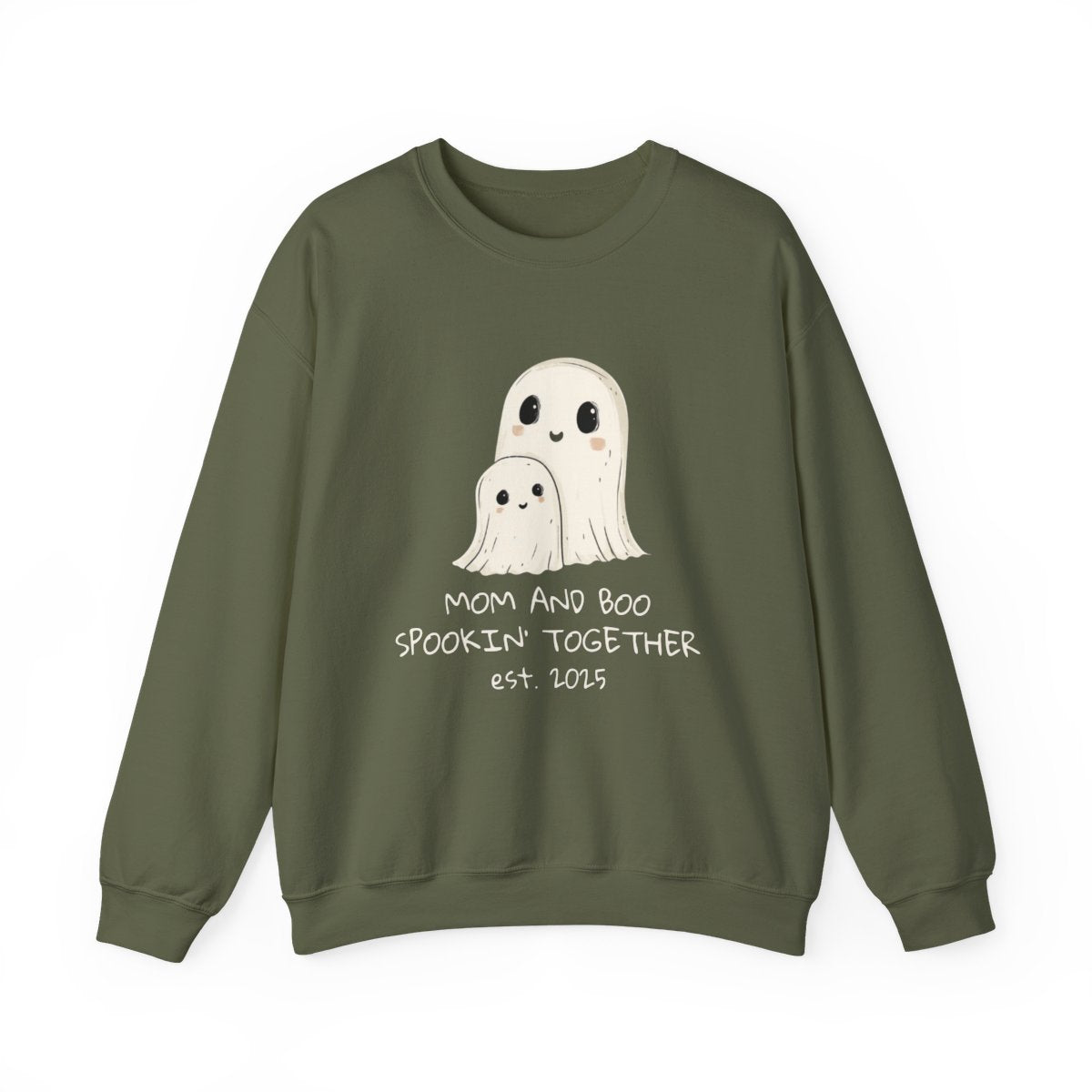 Mom and Boo Spookin' Together Halloween Sweatshirt - c498a25