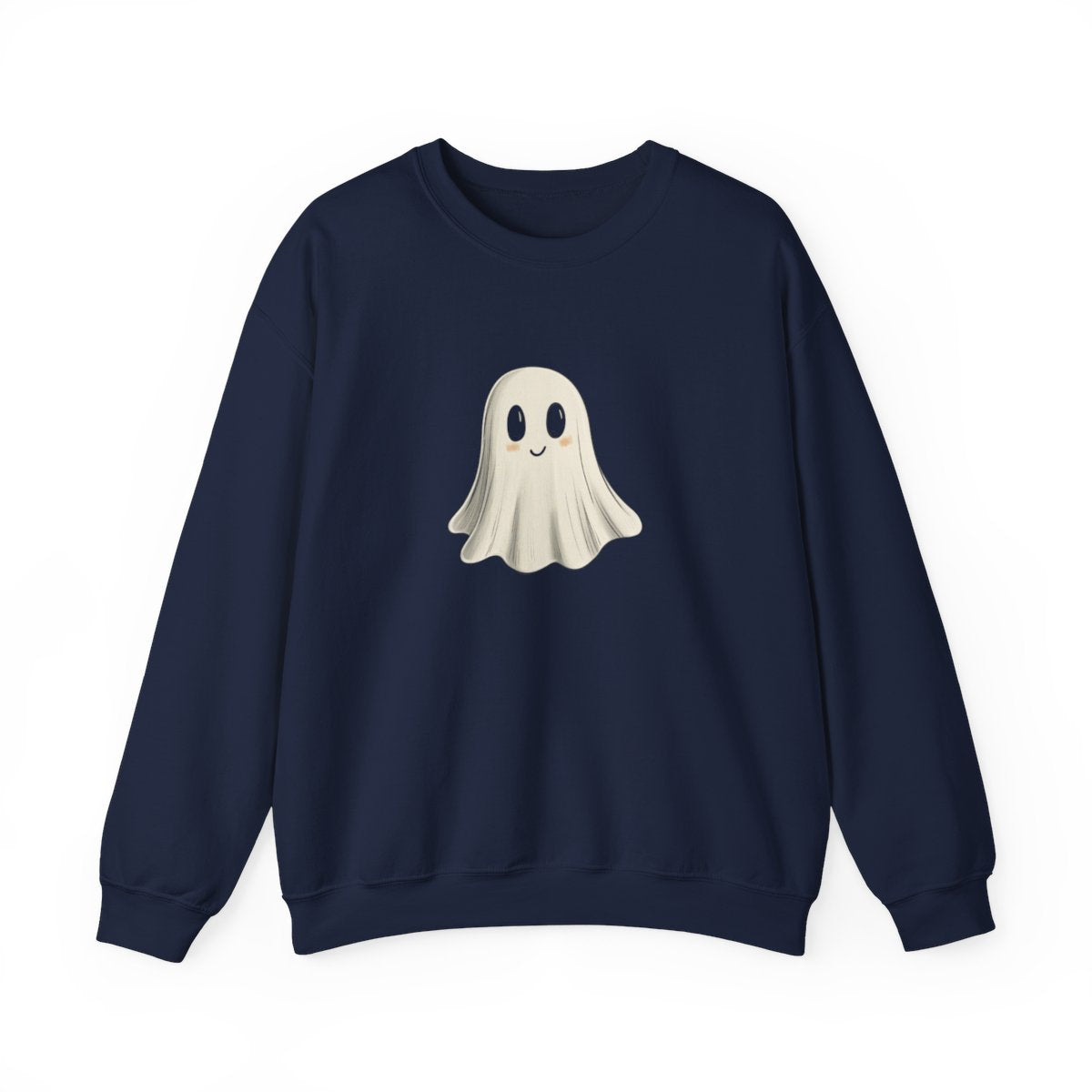 Simple & Cute Ghost Sweatshirt - Spooky Season Must-Have - c496a25