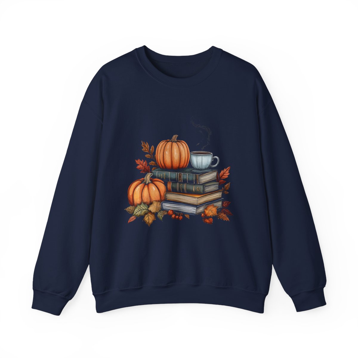Pumpkin Spice & Books Sweatshirt - Fall Aesthetic Vibes - c465a25