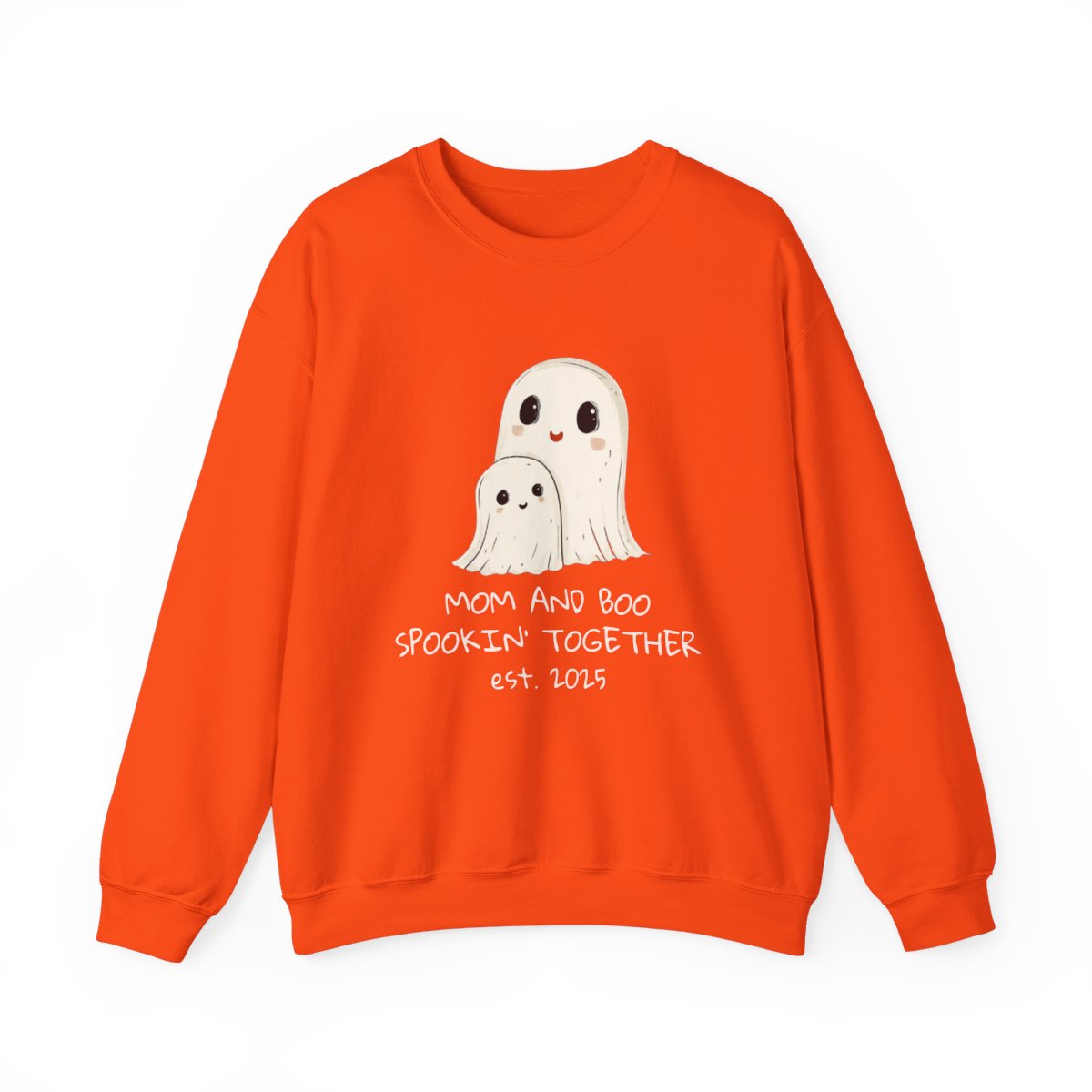 Mom and Boo Spookin' Together Halloween Sweatshirt - c498a25