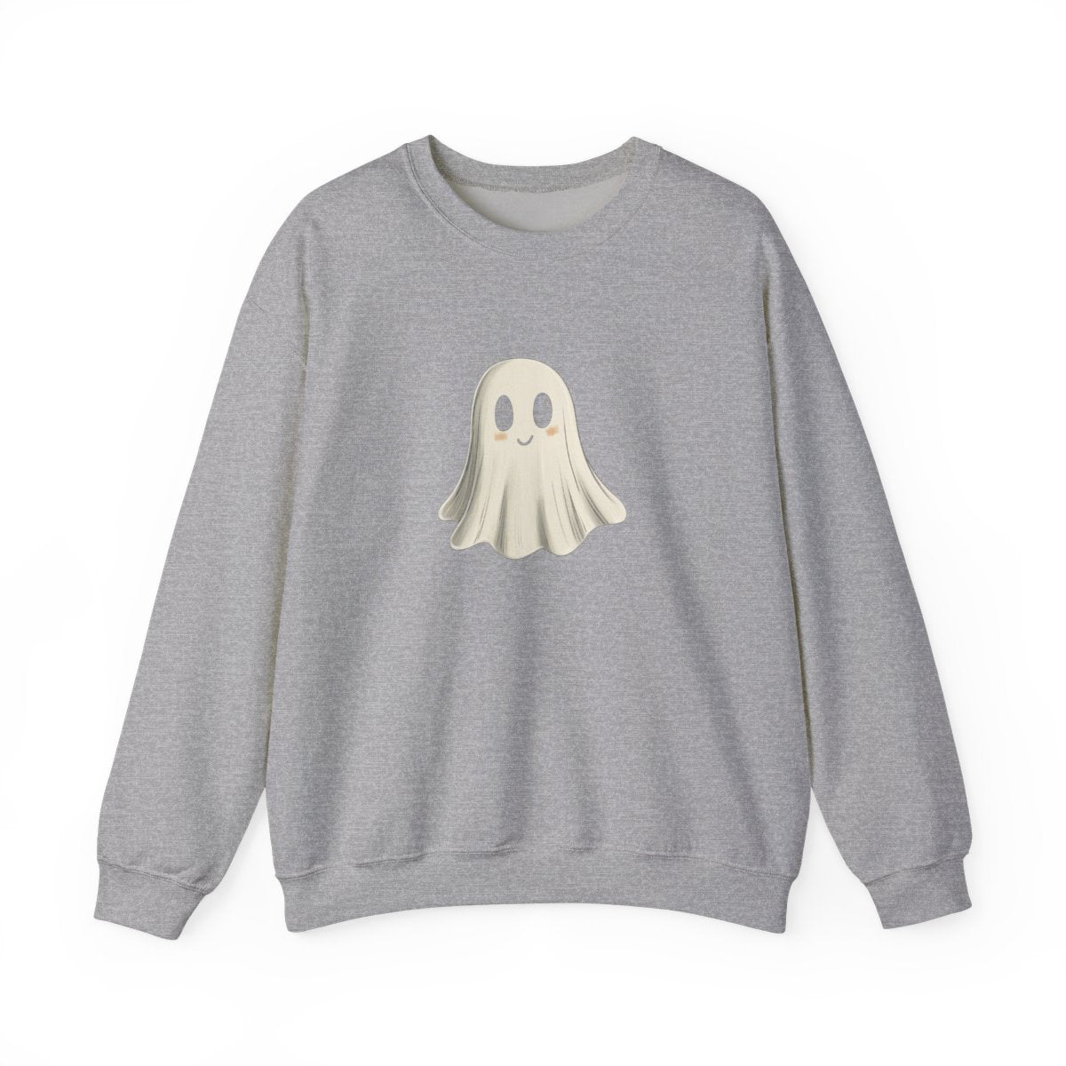 Simple & Cute Ghost Sweatshirt - Spooky Season Must-Have - c496a25