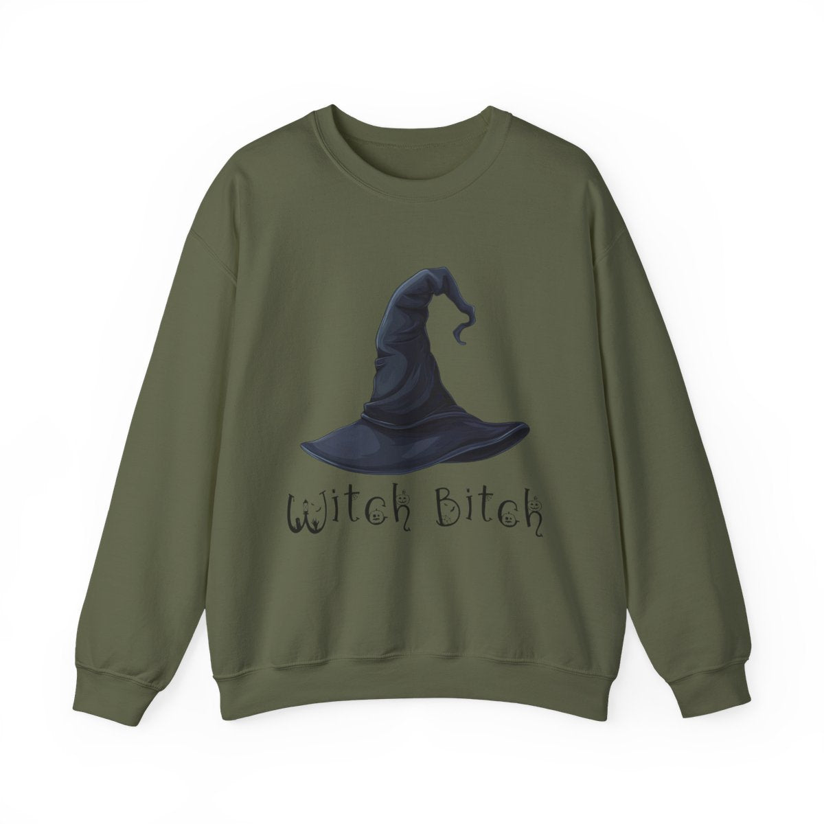 Witch Bitch Sweatshirt - Spooky & Sassy Halloween Vibes - c462a25