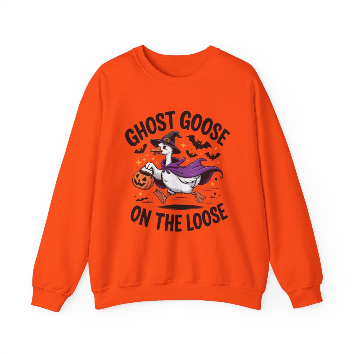 Ghost Goose on the Loose Halloween Sweatshirt - c471a25