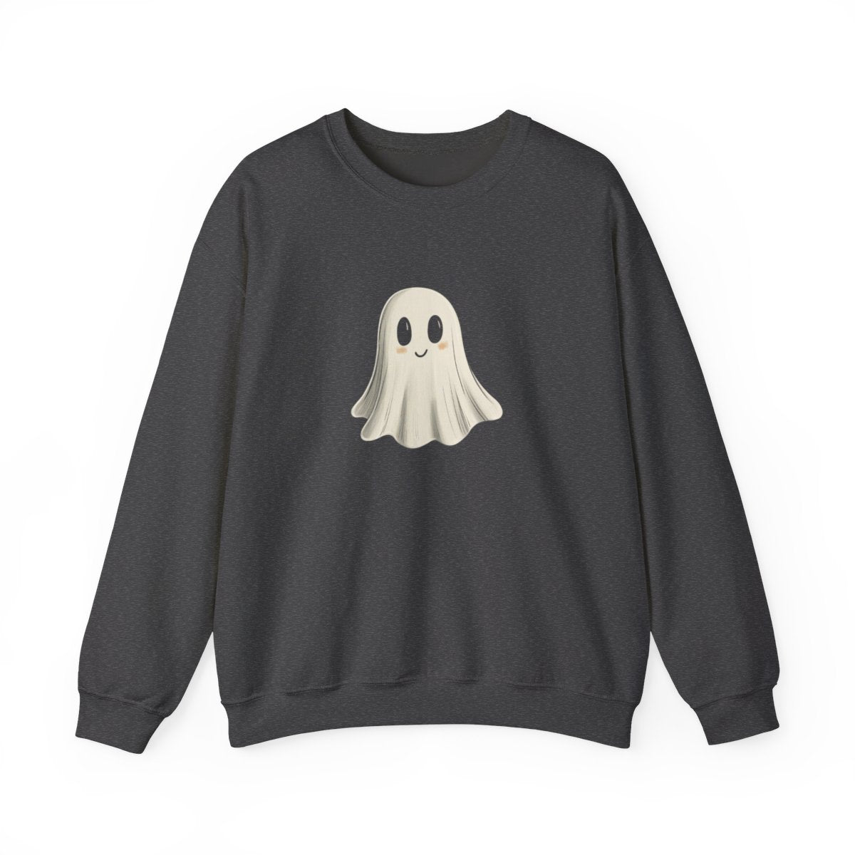 Simple & Cute Ghost Sweatshirt - Spooky Season Must-Have - c496a25