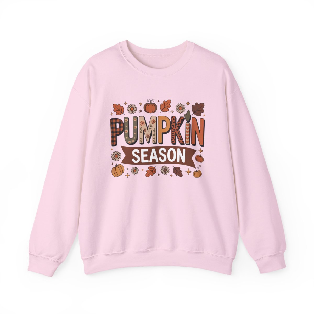 Pumpkin Season Cozy Fall Sweatshirt - Autumn Vibes - c521a25