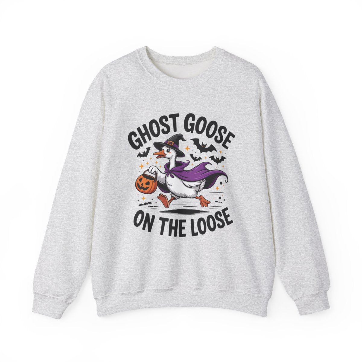 Ghost Goose on the Loose Halloween Sweatshirt - c471a25