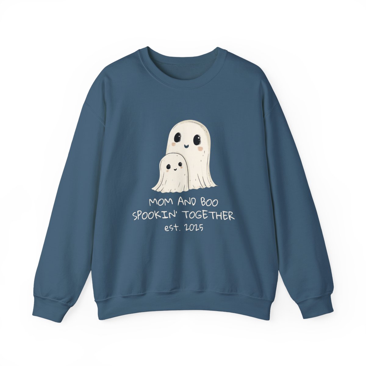 Mom and Boo Spookin' Together Halloween Sweatshirt - c498a25
