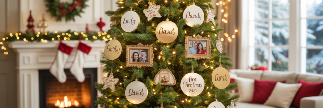 What are meaningful personalized Christmas ornament gift ideas?