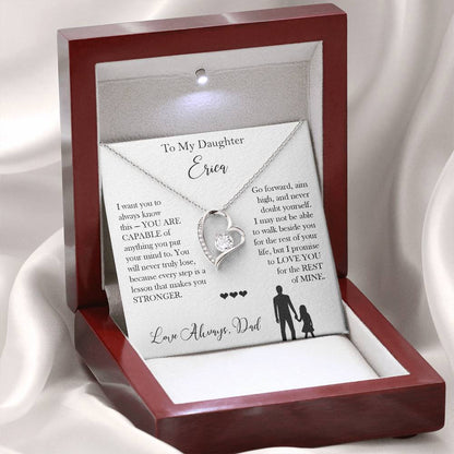 To My Daughter - You Are Capable and Strong Gift from Dad - c563a25