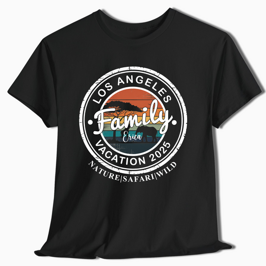 Personalized Safari Family Vacation Shirt - c381a25