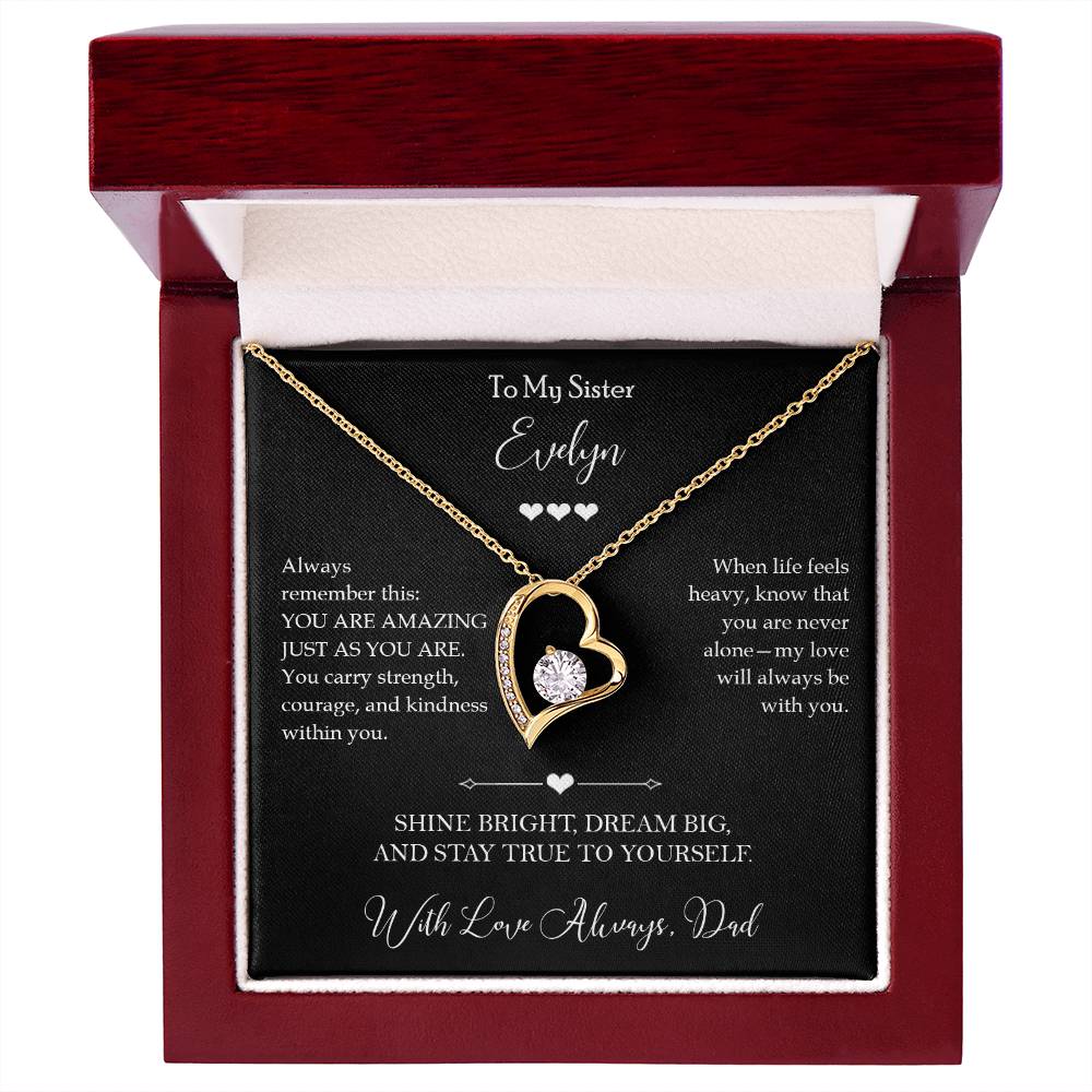 To My Sister - You Are Never Alone, You Are Deeply Loved - c569a25