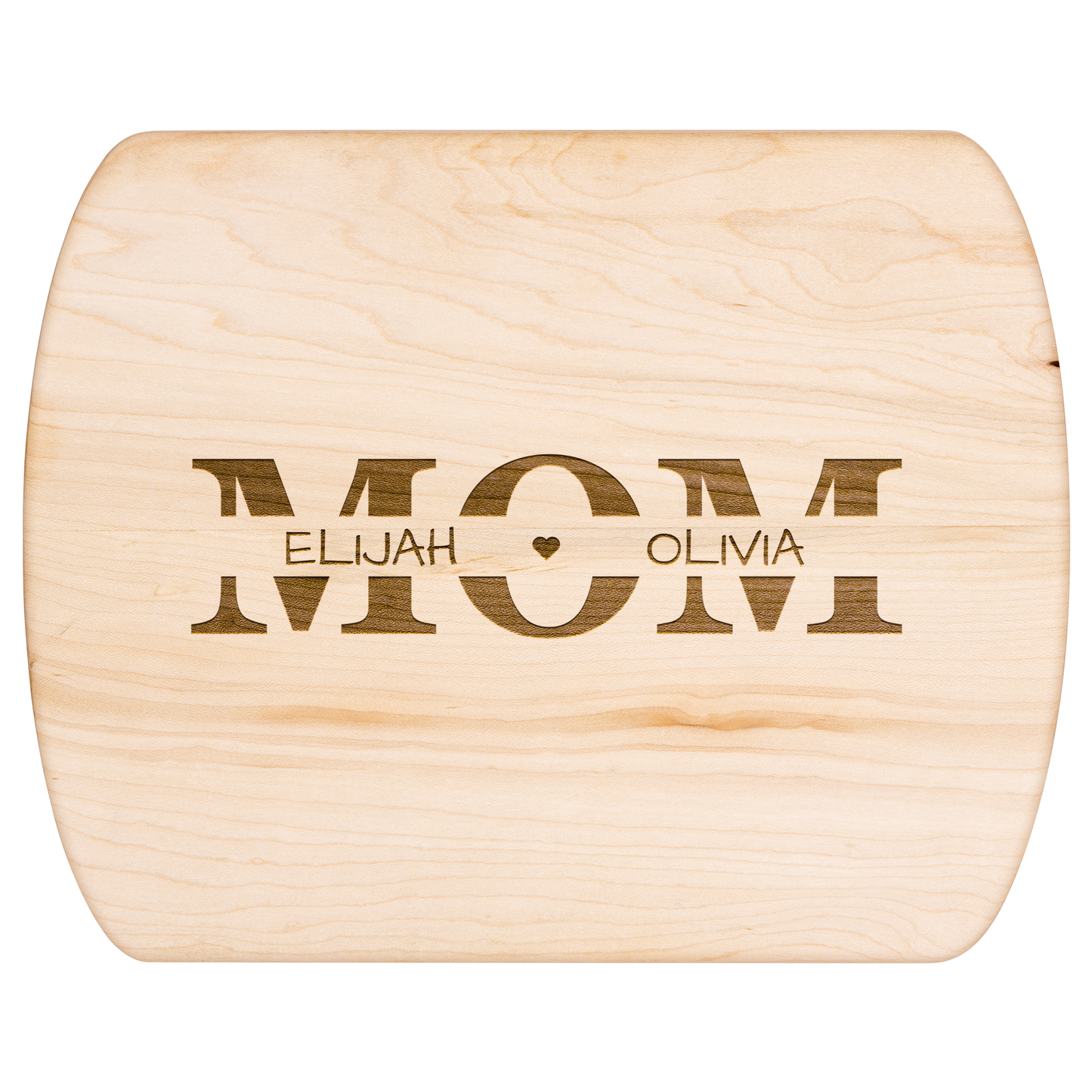 Engraved Mom Cutting Board with Family Names - c424a25