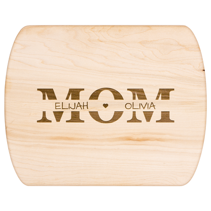 Engraved Mom Cutting Board with Family Names - c424a25
