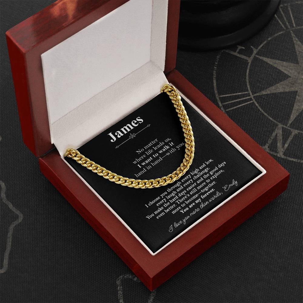 You Are My Forever - Personalized Husband Necklace Gift - c525a25