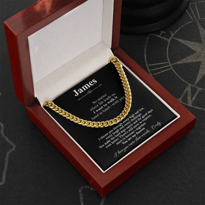 You Are My Forever - Personalized Husband Necklace Gift - c525a25