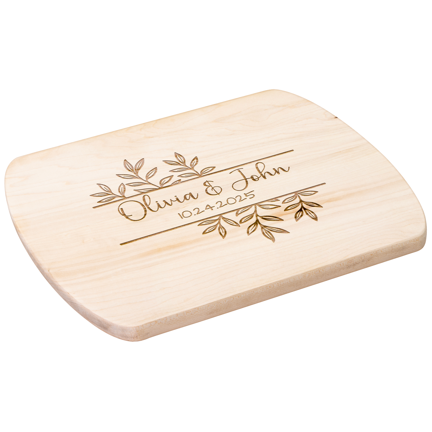 Custom Couple Name Cutting Board - Wedding or Anniversary Gift - c460a25