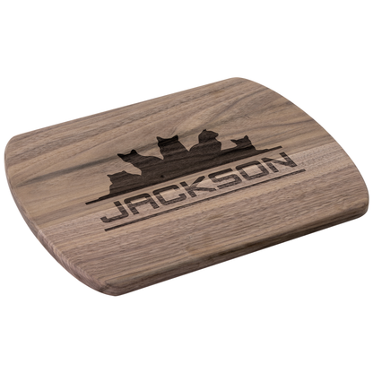 Custom Cat Silhouette Cutting Board with Name - c415a25
