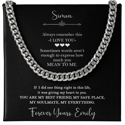 To My Husband - Personalized Love Gift with Custom Names - c553a25