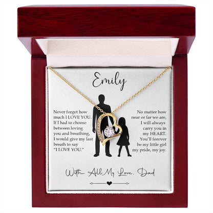 To My Daughter - Always My Little Girl, Forever My Love - c570a25
