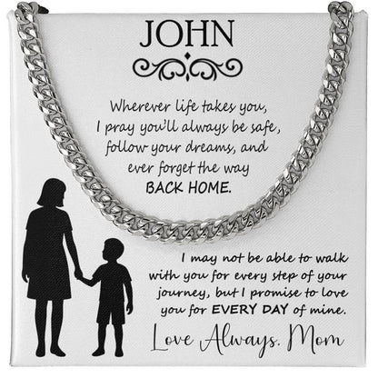 To My Son - Love Gift from Mom with Emotional Message - c561a25