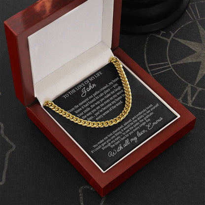 To the Love of My Life - Husband Necklace Gift - c502a25