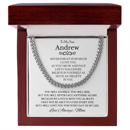 To My Son - Encouragement Gift from Mom with Love Note - c566a25