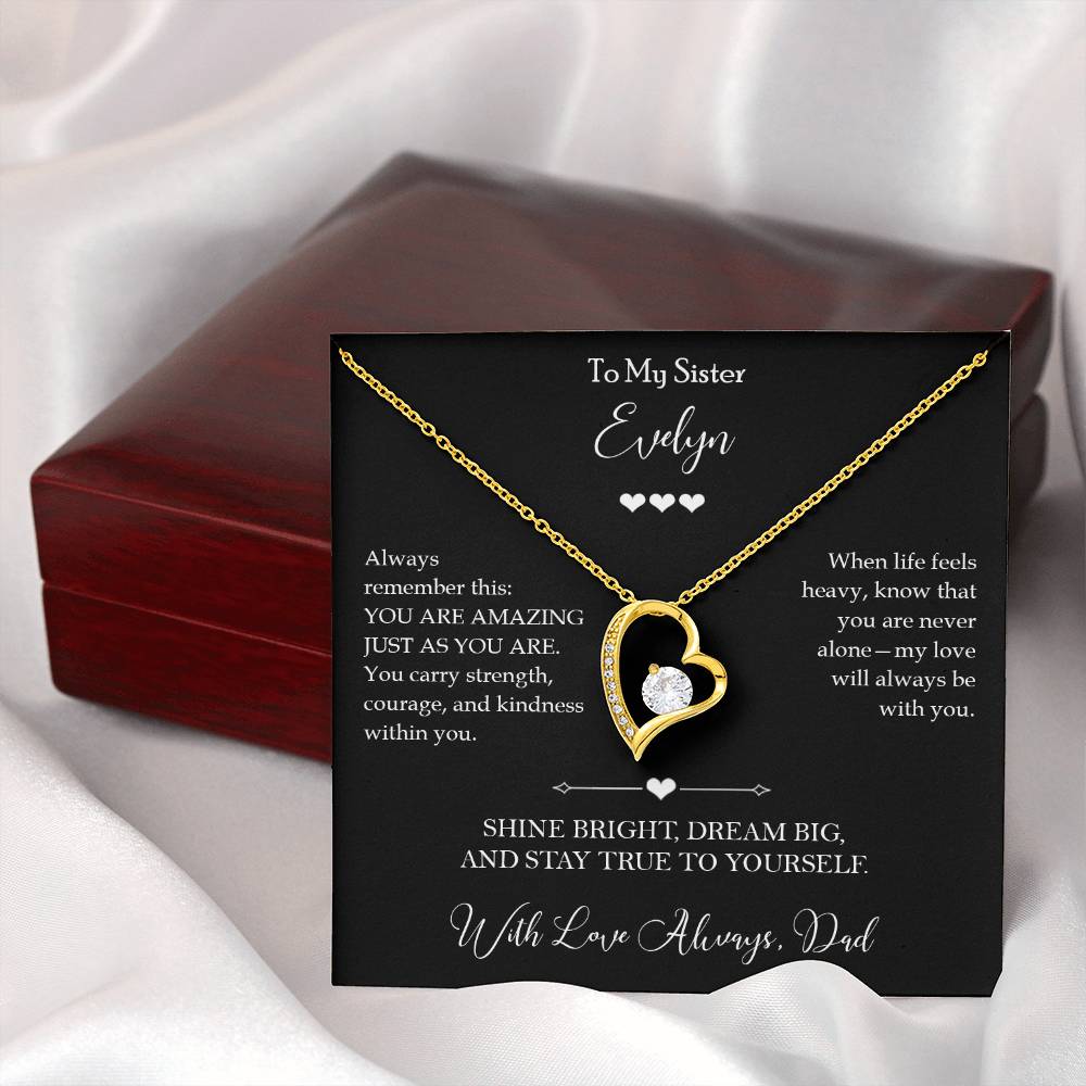 To My Sister - You Are Never Alone, You Are Deeply Loved - c569a25