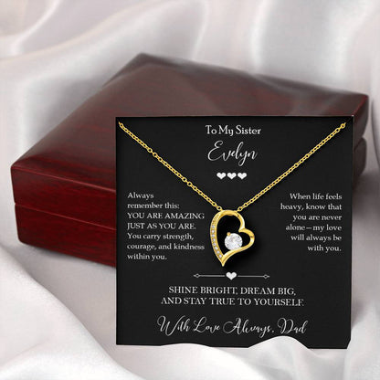 To My Sister - You Are Never Alone, You Are Deeply Loved - c569a25