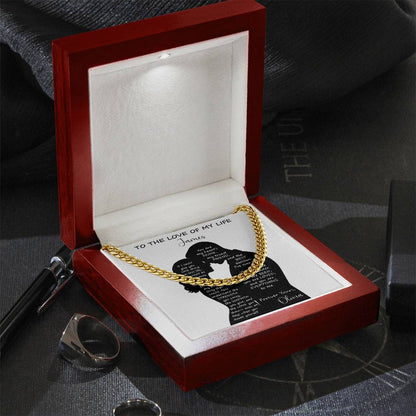 You Are Loved - Personalized Husband Necklace Gift - c528a25