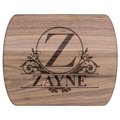 Engraved Initial & Name Cutting Board - c434a25