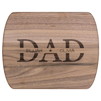 Engraved Dad Cutting Board with Family Names - c425a25
