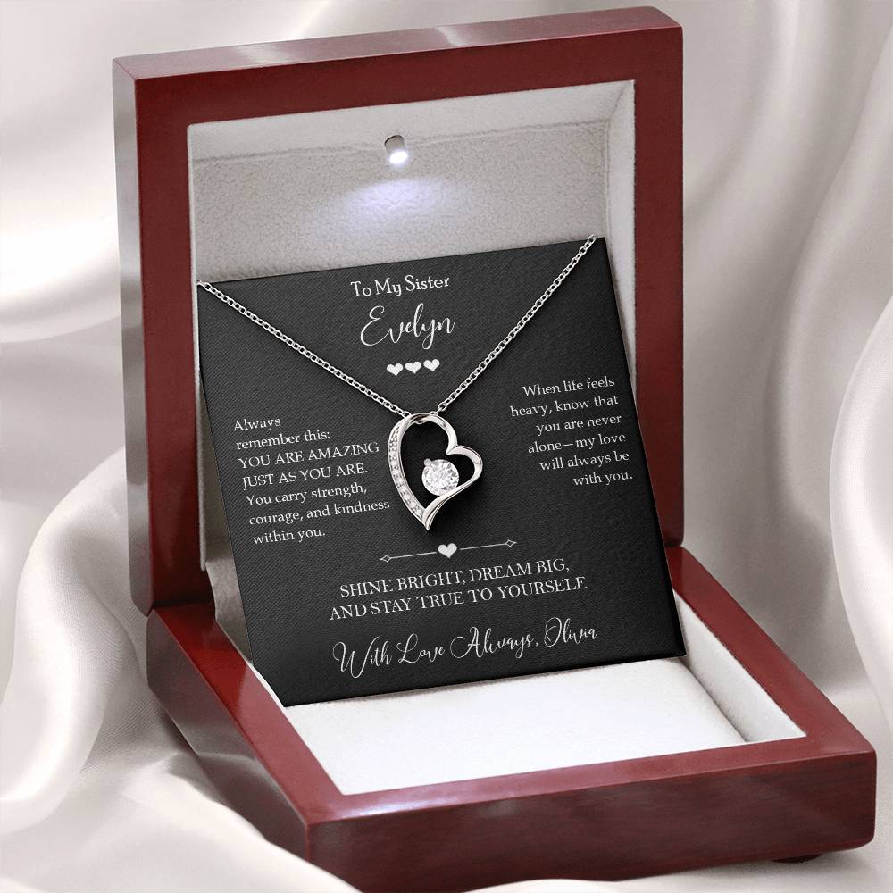 To My Sister - You Are Never Alone, You Are Deeply Loved - c569a25